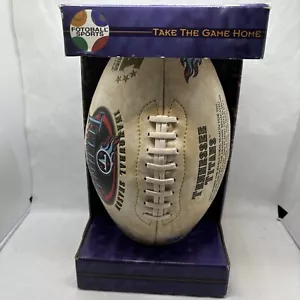 1999 Tennessee Titans Inaugural Season Logo Ltd Ed NFL Football Ball Neu im Karton - Bild 1 von 13