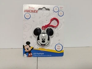 Mickey Mouse Bright LED Clip-on Flashlight - Picture 1 of 2