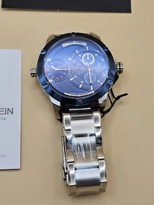 Daniel Klein Men's Exclusive Watch, Double Blue Dial - Picture 1 of 6