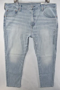 New American Eagle Athletic Fit AirFlex + Ultrasoft Blue Jeans Mens Size 40x30 - Picture 1 of 10