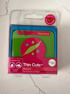 Ellison Design Sizzix Compatible Thin Cuts Baby/Family Peas & Pod By Stu Kilgour - Picture 1 of 2