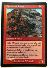 Avalanche Riders FOIL | MTG Magic | Urza's Legacy | English | NM