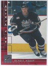 2001-02 Be A Player Memorabilia BENOIT HOGUE Washington Capitals RUBY SP #/200