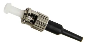 ST Zirconia Ferrule 126um Single Mode Connector, 900um Boot, pack of 10 pcs - Picture 1 of 1