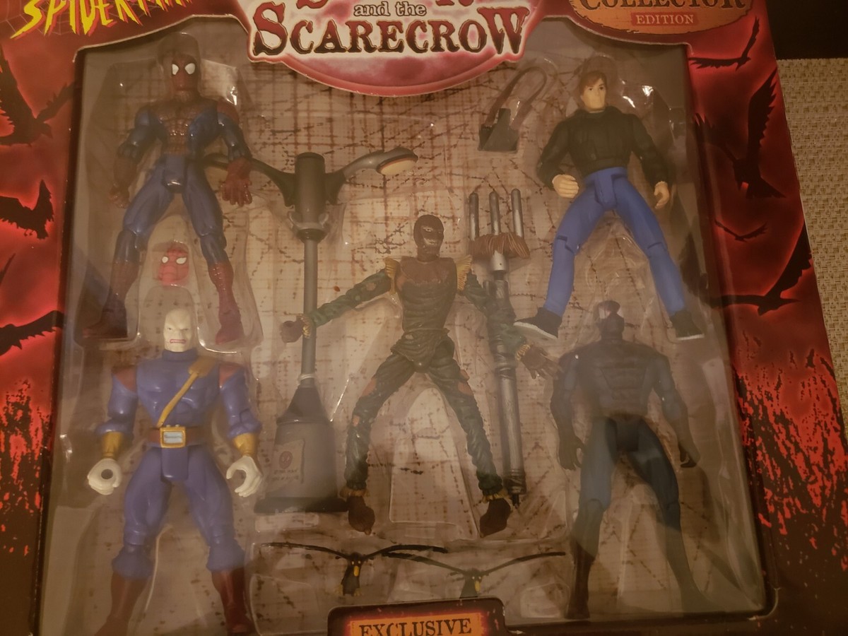 SPIDER MAN SCARECROWフィギュア Toybiz Special Collector Edition The Spider & The Scarecrow