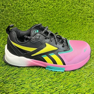 Zapatillas deportivas Reebok Lavante Trail 2 para mujer talla 9W rosa con puntera compuesta Foto 1 de 4