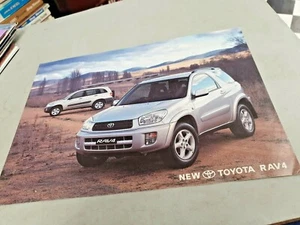 2000 TOYOTA RAV4 Australian Sales Brochure - Foto 1 di 3
