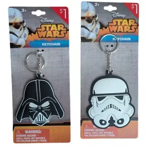 Portachiavi Disney Star Wars (Darth Vader & Stormtrooper) - Foto 1 di 3