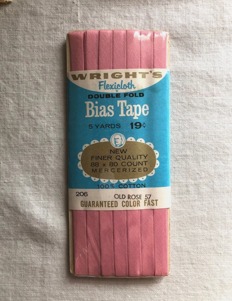 Nueva cinta sesgada estrecha doble pliegue 100 % algodón - Elige color y longitud Foto 1 de 1