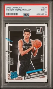 Victor Wembanyama 2023 Donruss Rated Rookie #220 RC PSA 9 - Picture 1 of 2