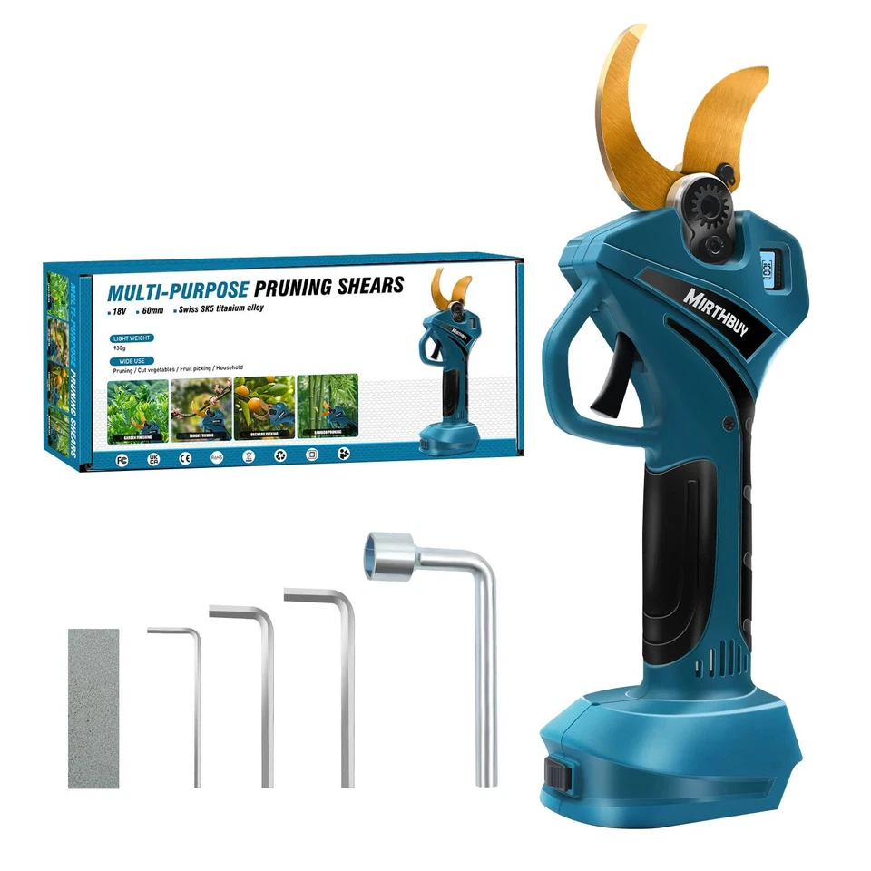 Elektrische Akku Astschere Kettensäge Strauchschere Einhandsäge Für 18V Makita - Bild 1 von 4