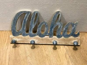 Tiki Mask Bar, Always Happy Hour, Aloha, Cola Wooden Signs. Fair Trade, Handmade - Picture 1 of 10