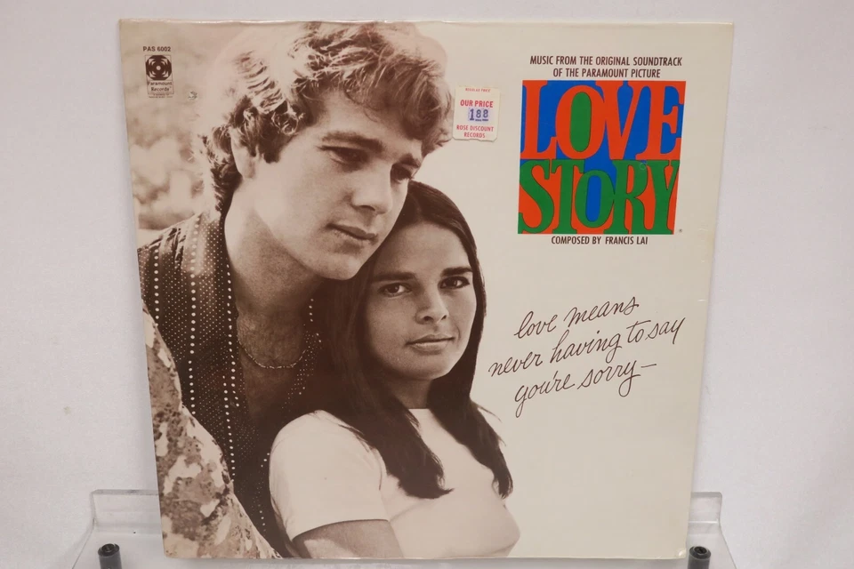 LOVE STORY-ORIGINAL SOUNDTRACK/LP/STILL SEALED/MINT/COMPOSED BY FRANCIS LAI - Image 1 of 2