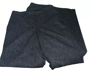 Talbots Windsor Straight Leg Wool Blend Trousers Pants Sz 6 Dark Gray Lined - Picture 1 of 9