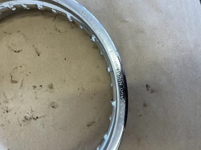 Llanta trasera Yamaha PW80 2000 12 pulgadas OEM B688 Foto 1 de 4