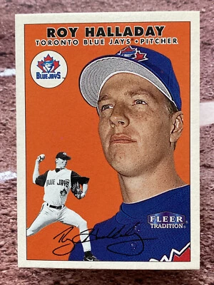 Fleer Tradition Roy Halladay #27 Toronto Blue Jays 2000 Foto 1 de 2