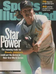 Sports Illustrated Randy Johnson Houston Astros August 1998 KL5511 - Picture 1 of 6