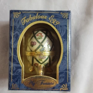 My Treasure Fabulous Egg Genuine Porcelain - Picture 1 of 3