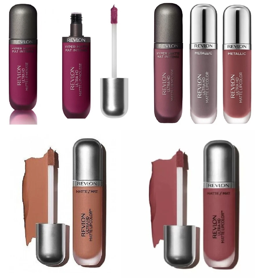 REVLON ULTRA HD MATTE MOUSSE LIPCOLOR SHADE HD SHINE CRIMSON LUSTER 5.9ml Varied - Image 1 of 1