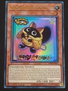 Keksmiez Lecker JUSH-DE017 Ultra Rare Justice Hunters DE NM YUGIOH - Bild 1 von 1