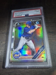 😳2019 BRETT BATY BOWMAN DRAFT CHROME REF RC”PSA 9 MINT”METS STUD😎SIZZLING😡🥵 - Bild 1 von 4
