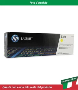 CF212A HP LaserJet Pro 200 color Printer M251 Cartuccia del Toner Giallo - Zdjęcie 1 z 2