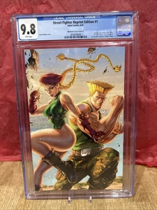 STREET FIGHTER #1 2025 EDITION TYLER KIRKHAM 616 Virgin B LTD 500 Cgc 9.8 Graded - Picture 1 of 3