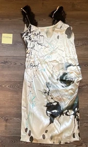 Vestido Pret A Couture Moda de Lujo Talla XSpequeño ~ESTILOSO~Hecho en Italia - Imagen 1 de 4