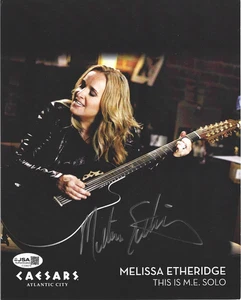 Melissa Etheridge handsigniert This is M.E. Solo Promo Foto JSA COA Autogramm - Bild 1 von 2
