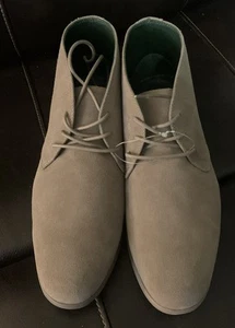 Fibonacci Mens Abaci Stone Suede Boots Size US 12M - Picture 1 of 5