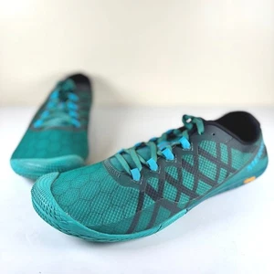 Merrell Vapor Glove 3 Barefoot Running Shoes Men's 12 Shaded Spruce Vibram Sole - Picture 1 of 13