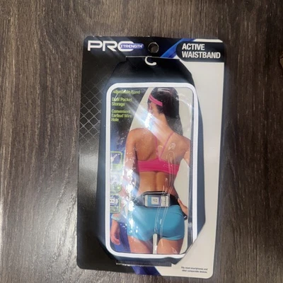 Pro Strength- Active Adjustable Waist Band Smartphone Keys Work Out New (THIN) - Image 1 of 2