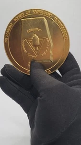 Vintage Alabama Society of Radiologic Technologists Medal Coin 1987 Safety Care  - Picture 1 of 10
