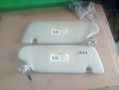 Солнцезащитные козырьки 2008-2016 Dodge Grand Caravan Chrysler Town Country Homelink серые от оригинального производителя - Изображение 1 из 4