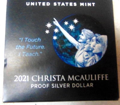2021 Christa Mcauliffe Silver Proof - Image 1 of 4