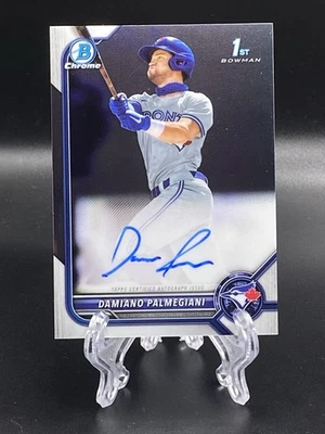 2022 Bowman - Chrome Prospect Autographs Damiano Palmegiani #CPA-DP 1st Bowman - Image 1 of 2