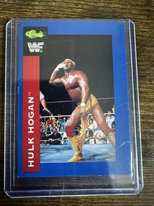 HULK HOGAN WRESTLING #140 1991 CLASSIC GAMES, INC. BLUE SERIES - Picture 1 of 2