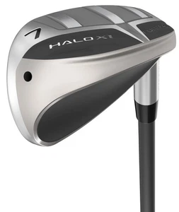 Left Hand Cleveland Halo XL Full Face 5-PW, AW Iron Set Reg UST Helium 60 VG - Picture 1 of 4