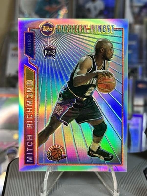 96-97 Topps Mystery Finest Mitch Richmond Refractor Super Team #m16 Kings Foto 1 de 4