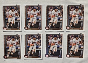 Lote de tarjetas de novato Pedro León (8 cartas) 2025 Topps - Imagen 1 de 1