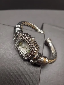 Damen Manschettenarmband Quarzuhr - Bild 1 von 5