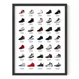 HAUS AND HUES Jordan Sneaker Poster für Jungs - Michael Jordan Schuh Cool Wall... - Bild 1 von 7
