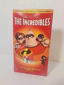 Rare Disney Pixar's The Incredibles 2005 VHS Tape (Sealed) - Picture 1 of 6