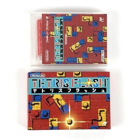 Famicom Tetris Flash with box theory Operation confirmed Nintendo Famicom