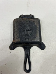 Vintage Griswold #770 Cast Iron Square Ashtray - Picture 1 of 5