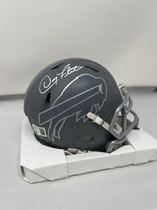 Doug Flutie Signed Buffalo Bills Slate Collection Mini Helmet Beckett COA L1 - Picture 1 of 7