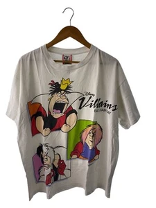 Disney VINTAGE Villains Villains BAD HAIR DAY T-shirt ONE COTTON W - Picture 1 of 5