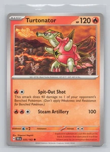 Turtonator 035/162 Scarlet & Violet Paldea Evolved Fire Type Blast Turtle Pokémo - Picture 1 of 2