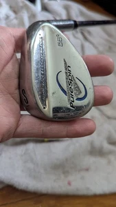 PureSpin Diamond Face Scoring Wedge 56º Sand Steel Shaft - Picture 1 of 4