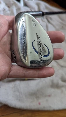 PureSpin Diamond Face Scoring Wedge 56º Sand Steel Shaft - Image 1 of 4
